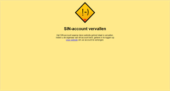 Desktop Screenshot of ii.sinners.be